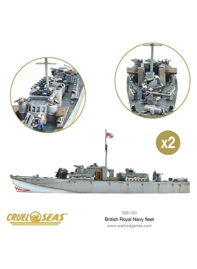 Cruel Seas British Royal Fleet - 1:300 Plastic Model Kit