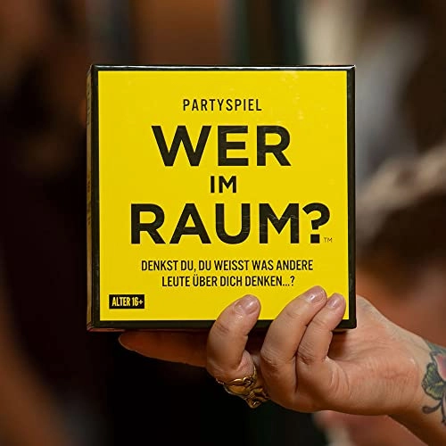 Wer im Raum? - Party card game (German)