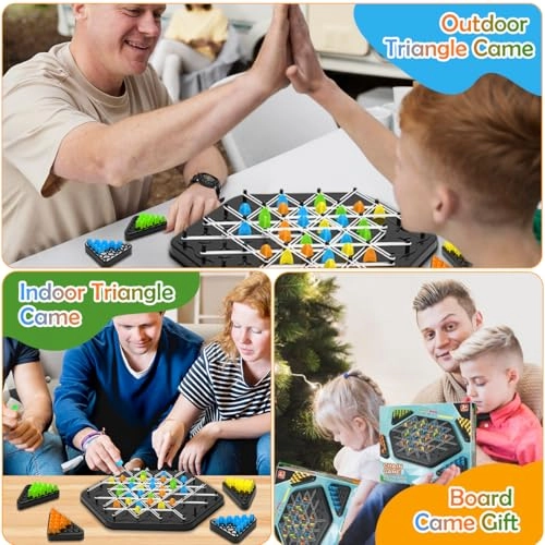 Triggle - Chain Triangle Rubber Band Game