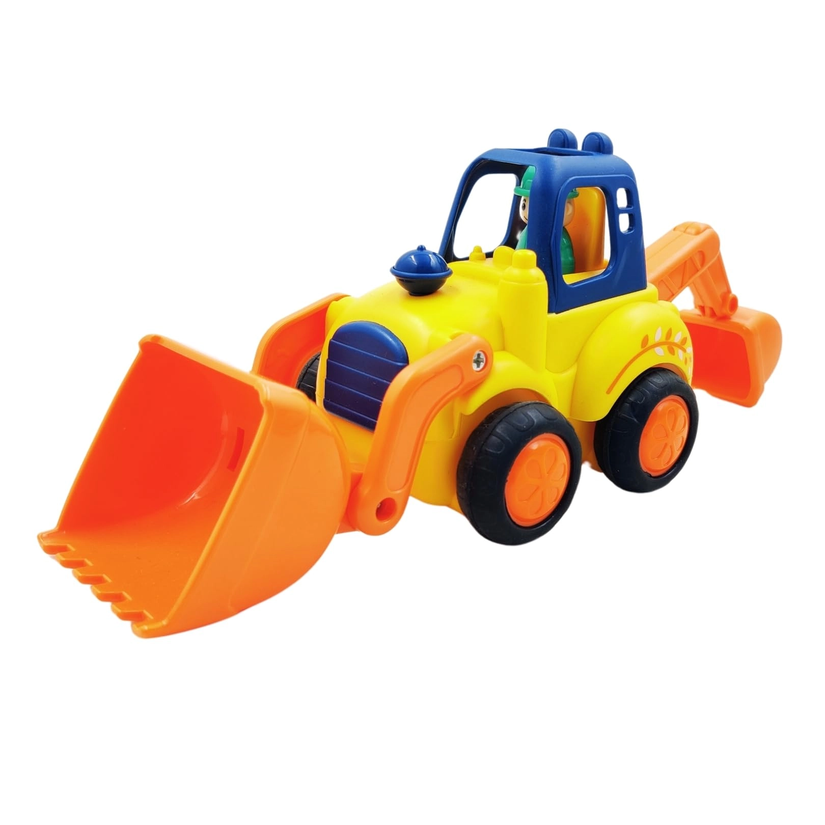 PLUSPOINT Construction Bulldozer - Friction-Powered Movable Joints