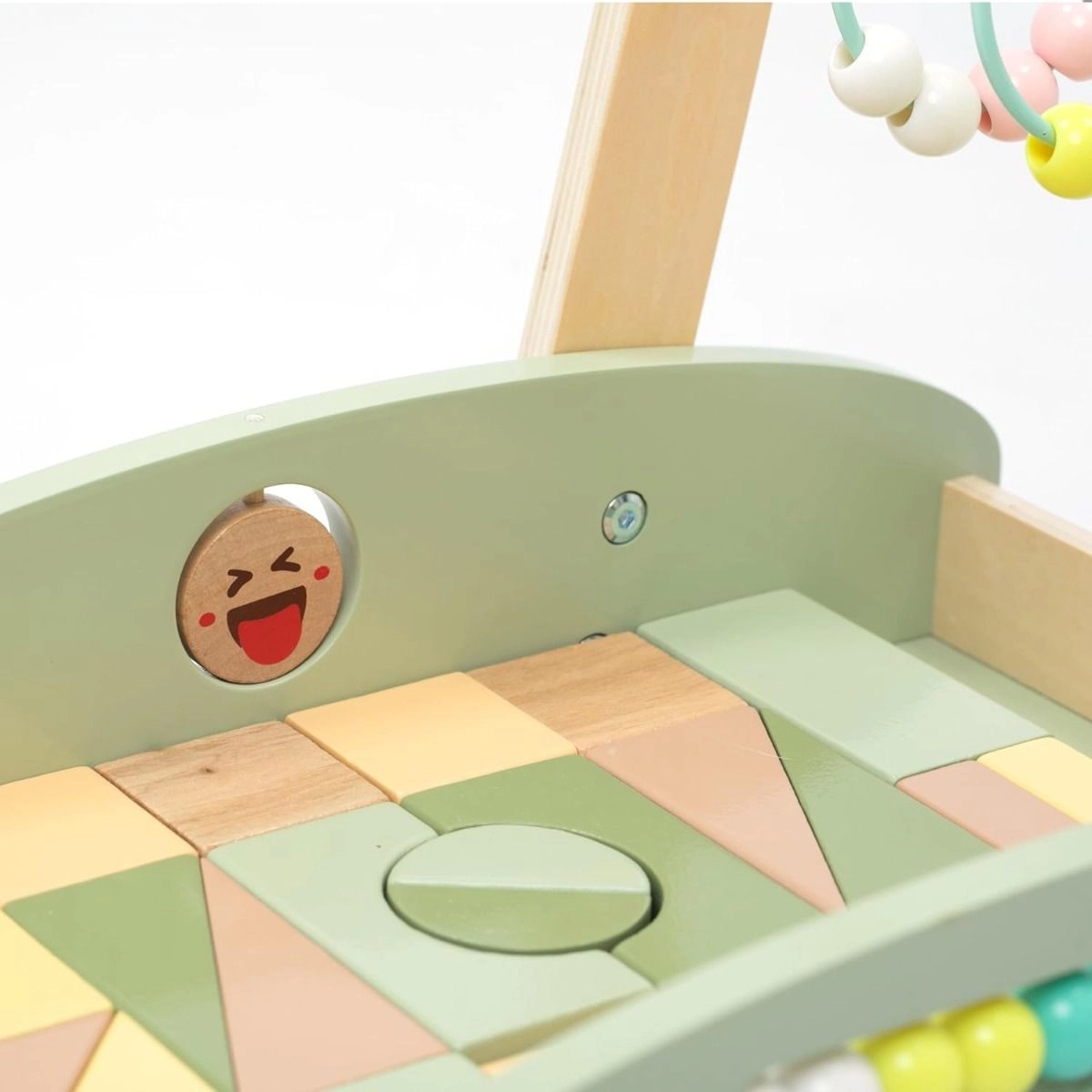 Enzo Wooden Baby Walker - 5-in-1 Activity Center