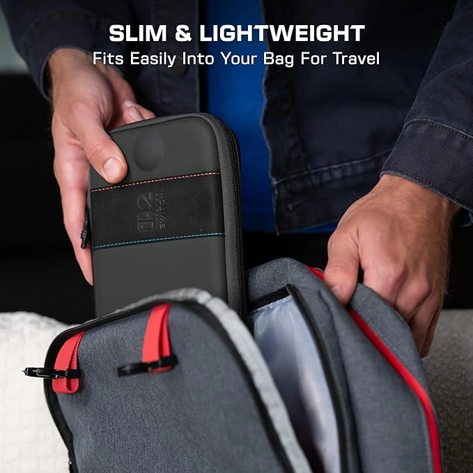 PlayTrek Slim Case - Switch 2 Charcoal Black