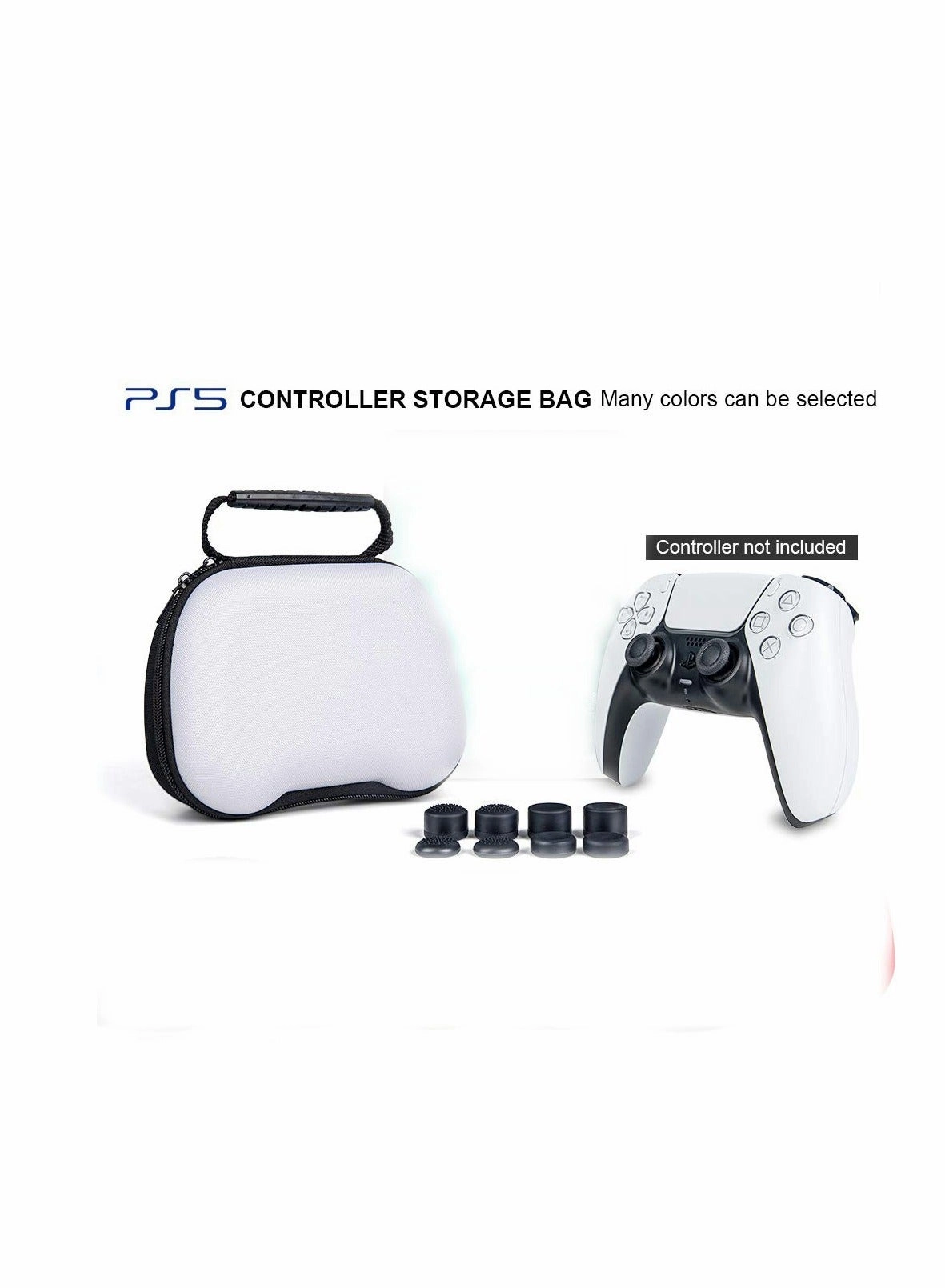 PS5 DualSense Controller Carry Case - Shockproof Hard Case Travel