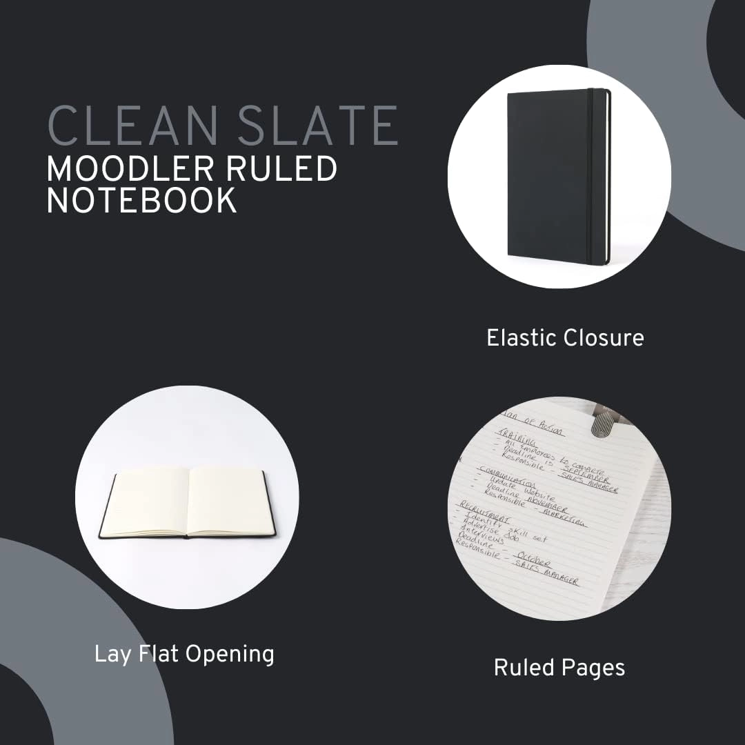 Moodler B6 Softcover - Lined 160 Pages