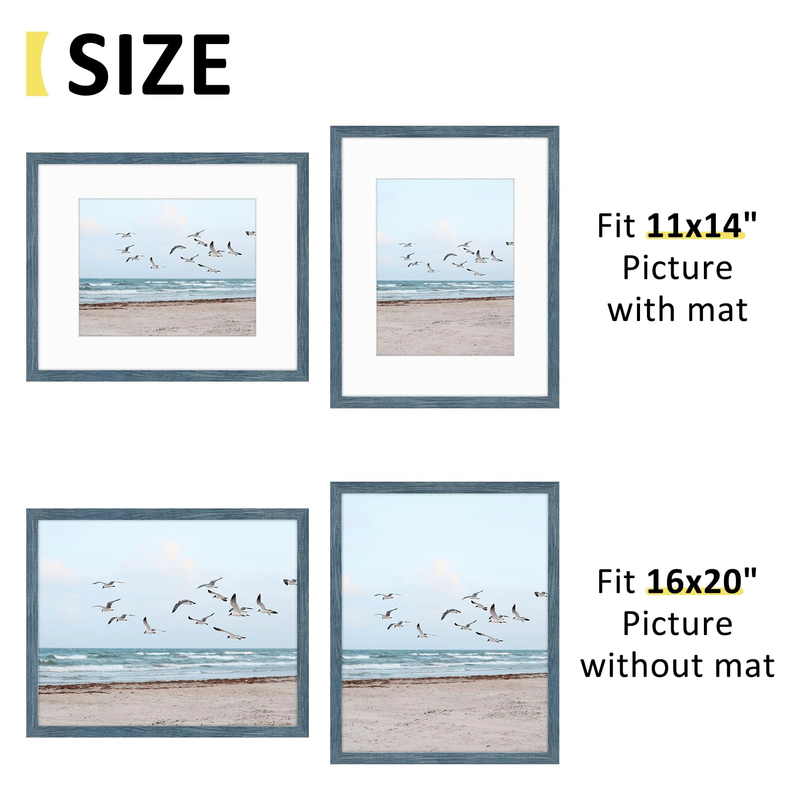 16x20 Frames Display