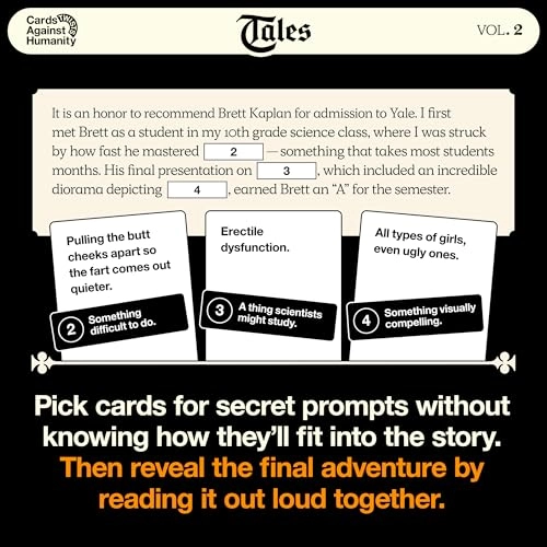 Tales Vol. 2 - Fill-in-The-Blank Story Game