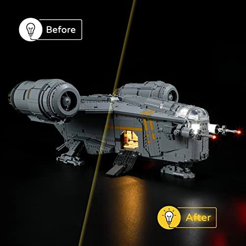 LED Light for LEGO 75331 Star Wars The Razor Crest Building Blocks Model