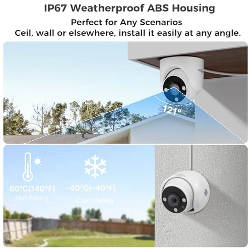 Wired Security Camera System - 16PCS 16CH 5MP