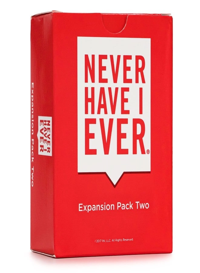 Never Have I Ever Expansion Pack Two - Ages 17 +
