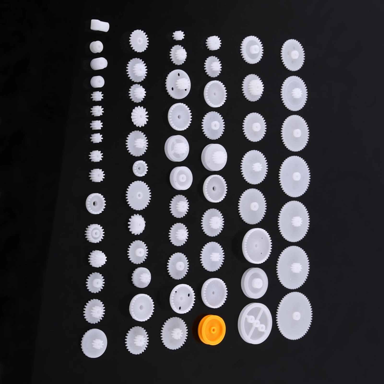 Yctze Plastic Gears Pulley Belt Kits - 64 kinds Gear kit