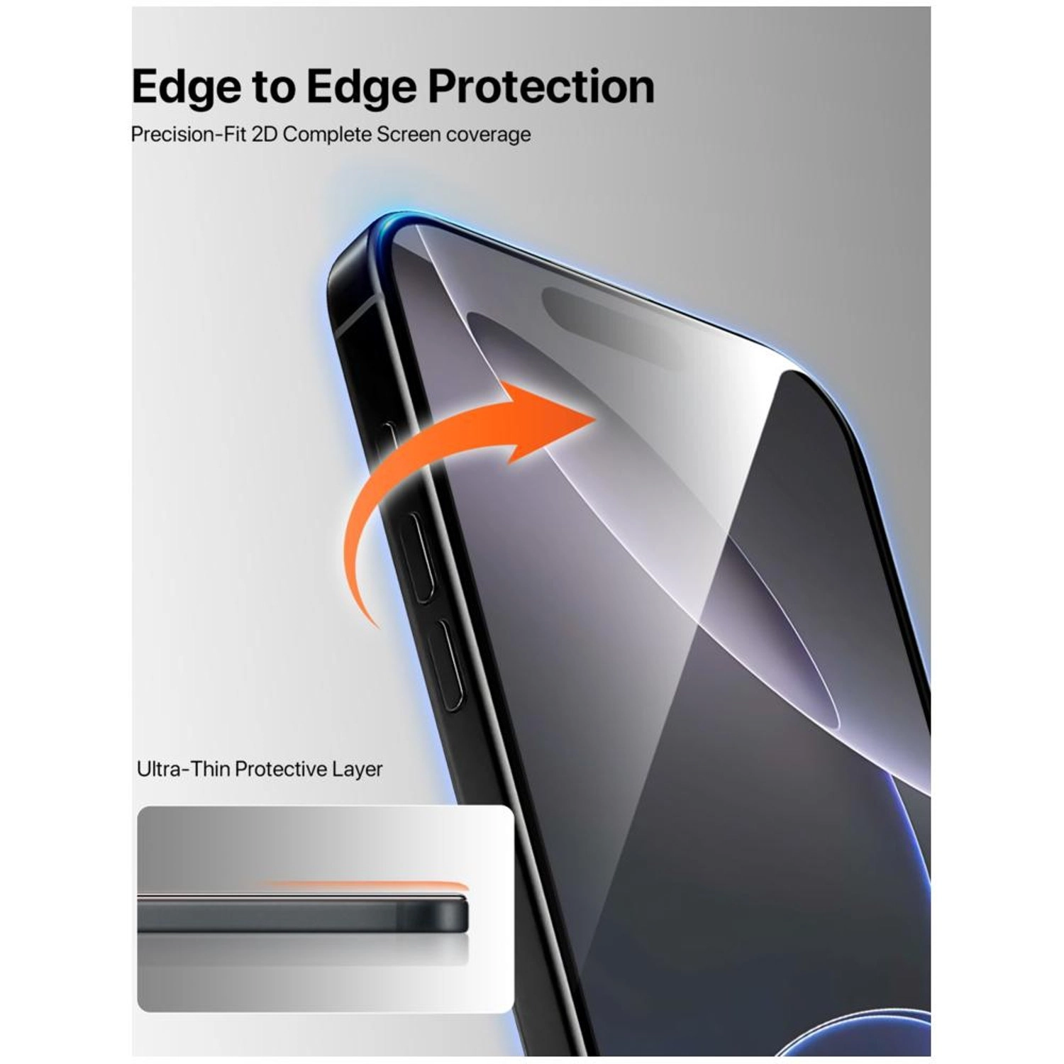 Ultra-Clear Asahi Japanese Glass Screen Protector for iPhone 16 Pro