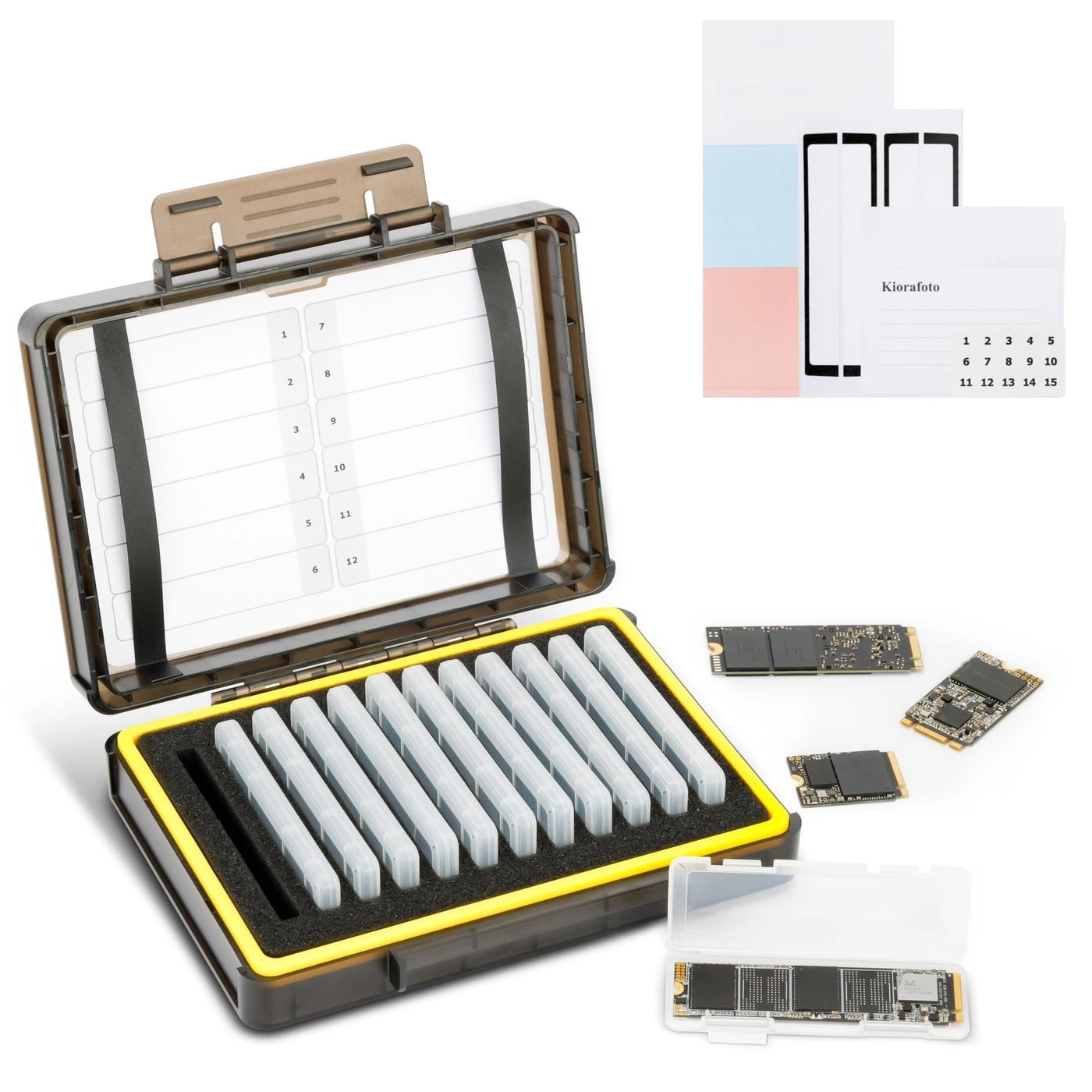 Kiorafoto M.2 SSD Holder - 2280/2260/2242/2230