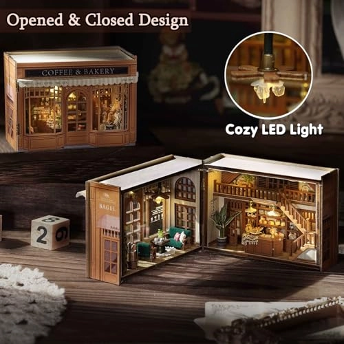 Miniature Dollhouse Kit - Warm House 1:32