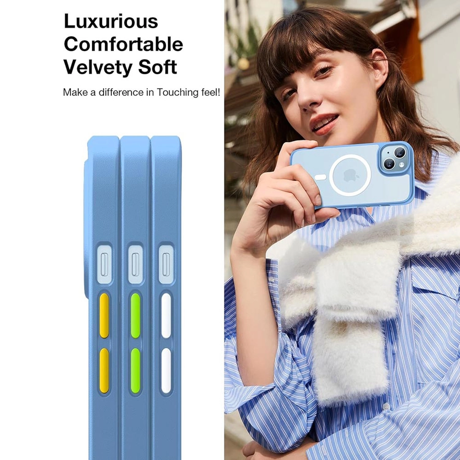 Magnetic Case with MagSafe for iPhone 14/15