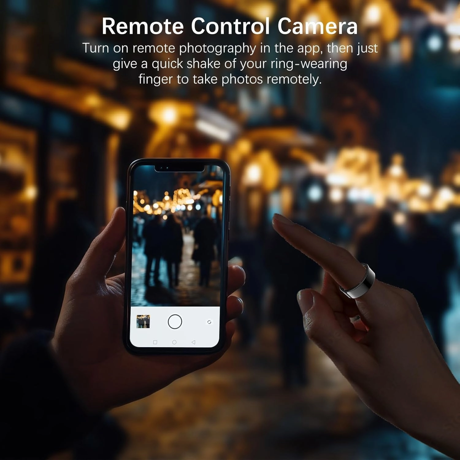 Smart Ring - IP68 Silver