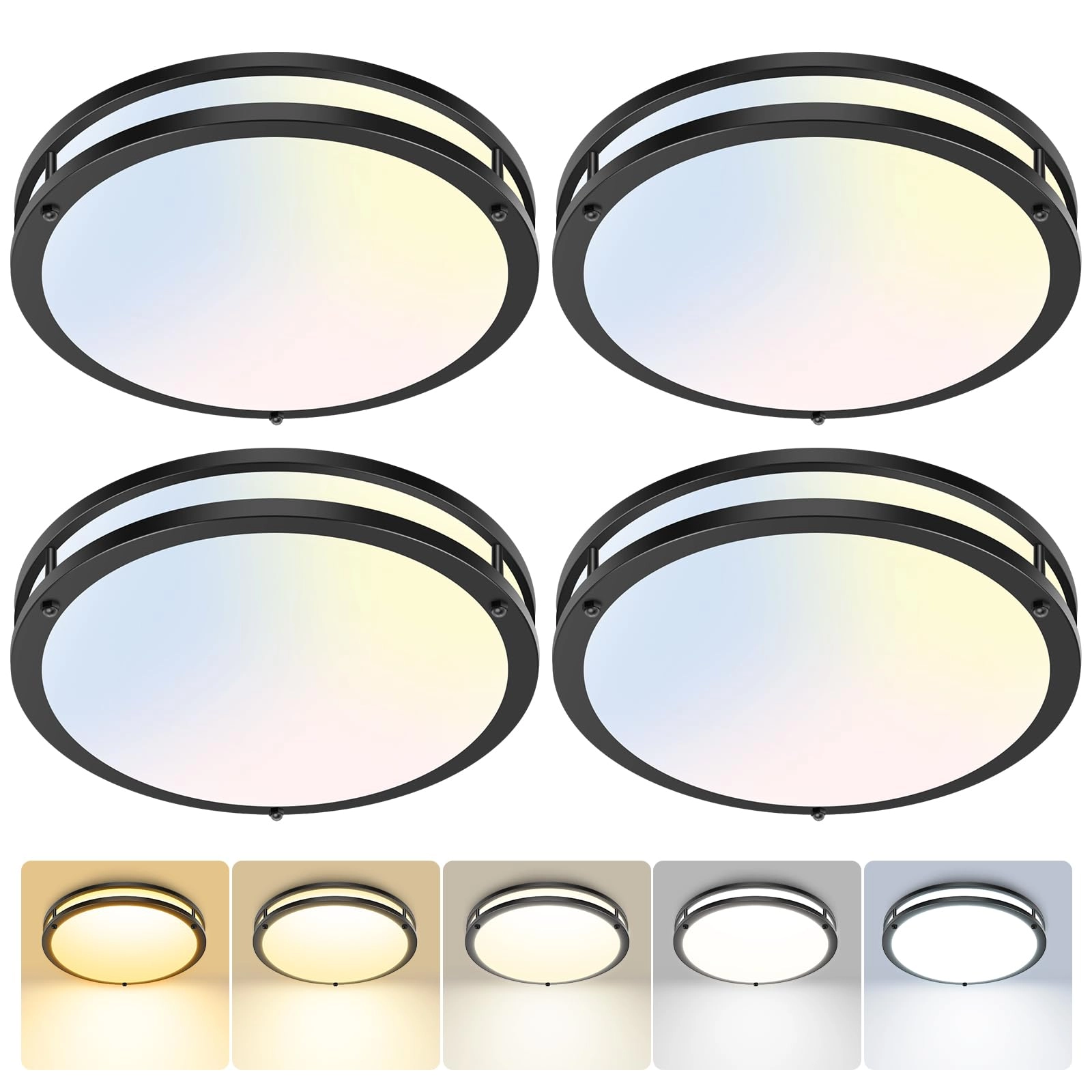 hepside CL02A-4-WT - 3000K-4500K-6000K Dimmable