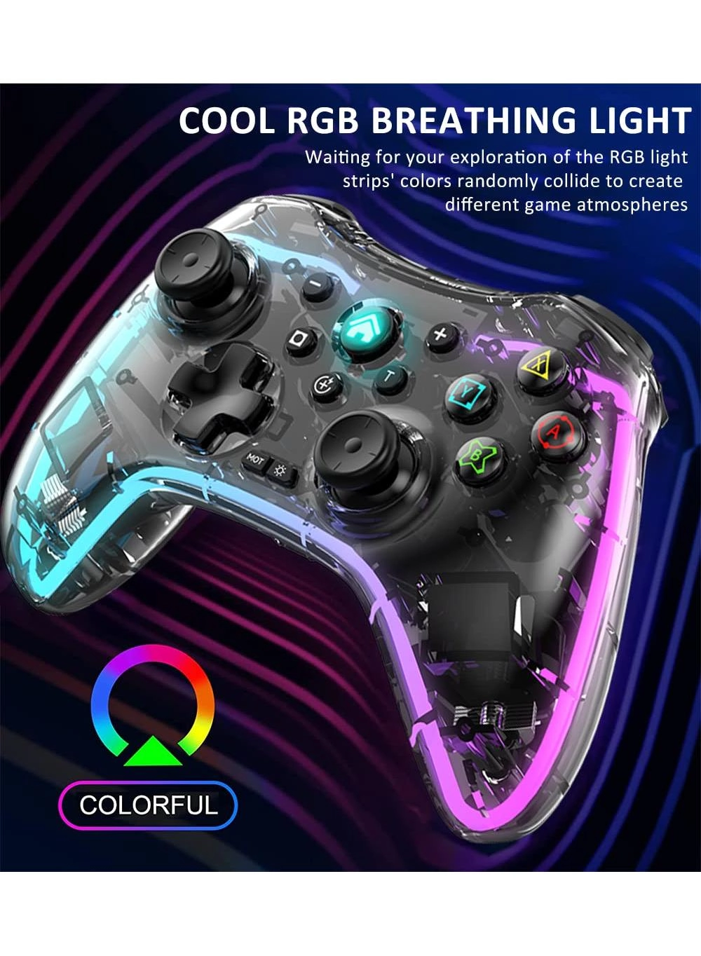 Wireless Pro Controller - Black Nintendo Switch Lite OLED