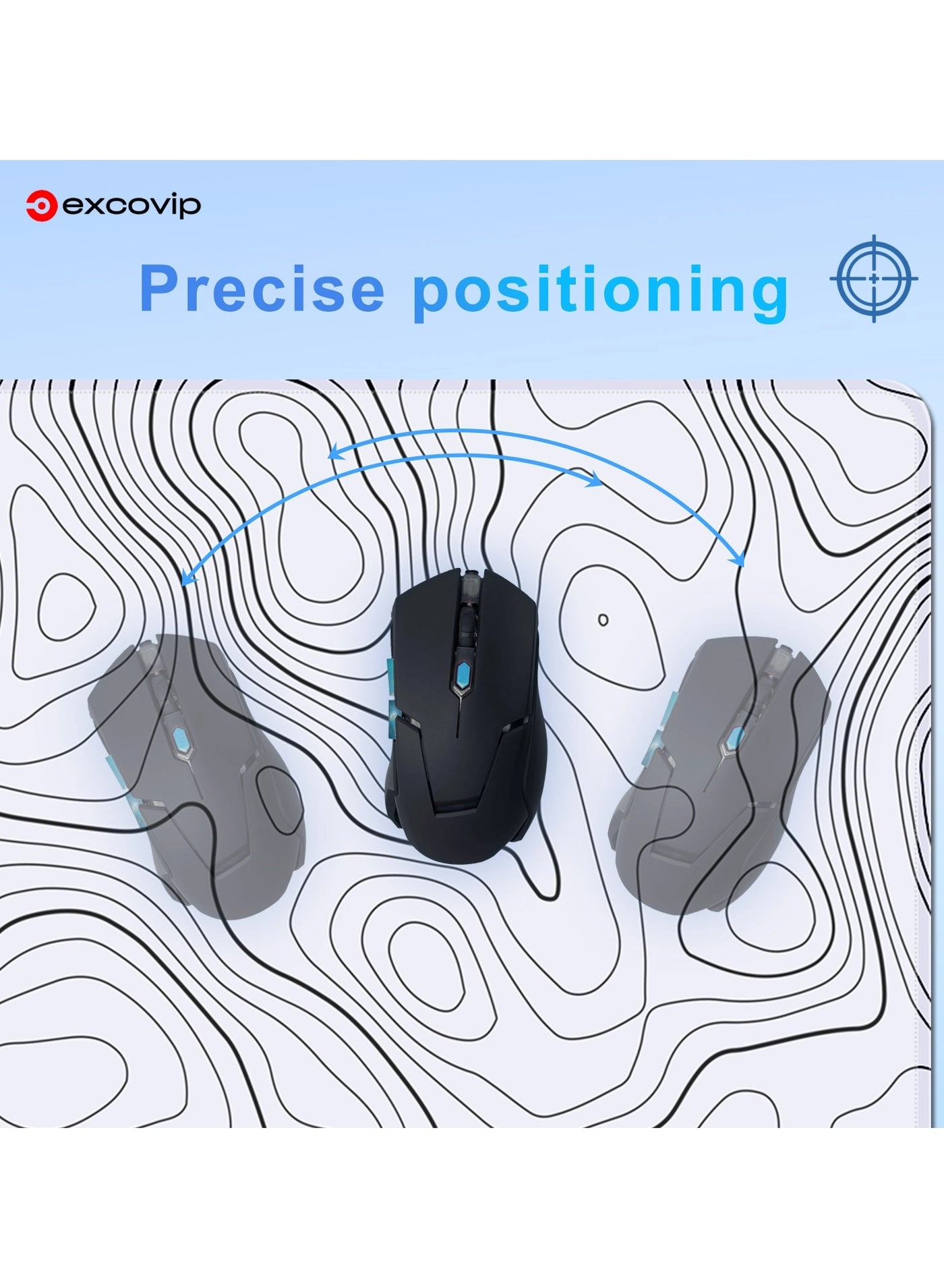 XL Gaming Mouse Pad - 80x30 cm