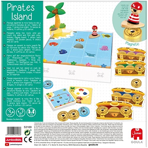 Pirate Island Game - 3 + 1 piece(s)