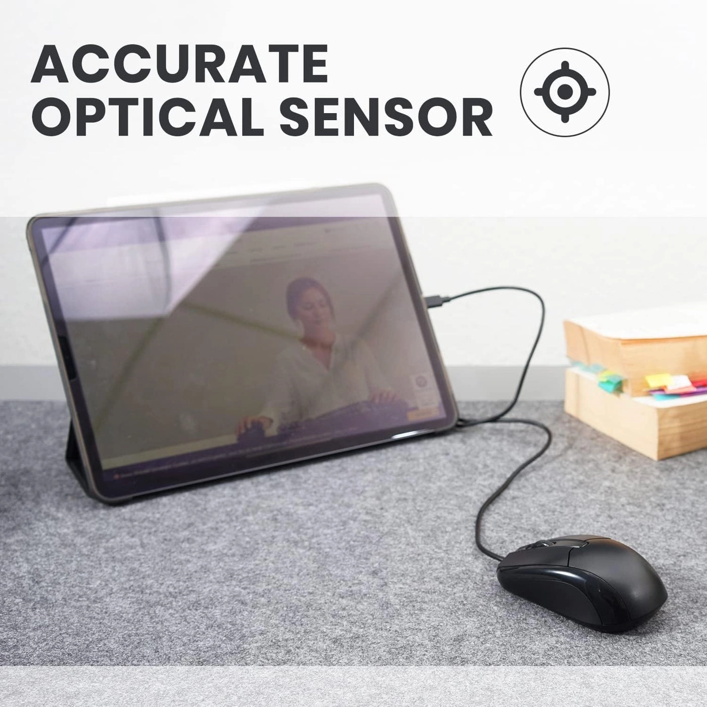 PERIMICE-209 3-Button Optical Mouse - USB