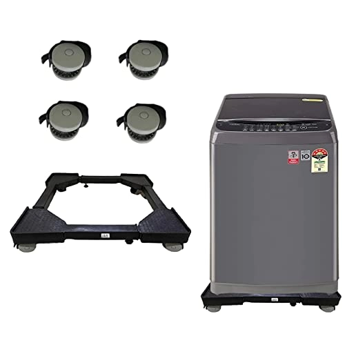 Adjustable Top Load Washing Machine Stand Trolley