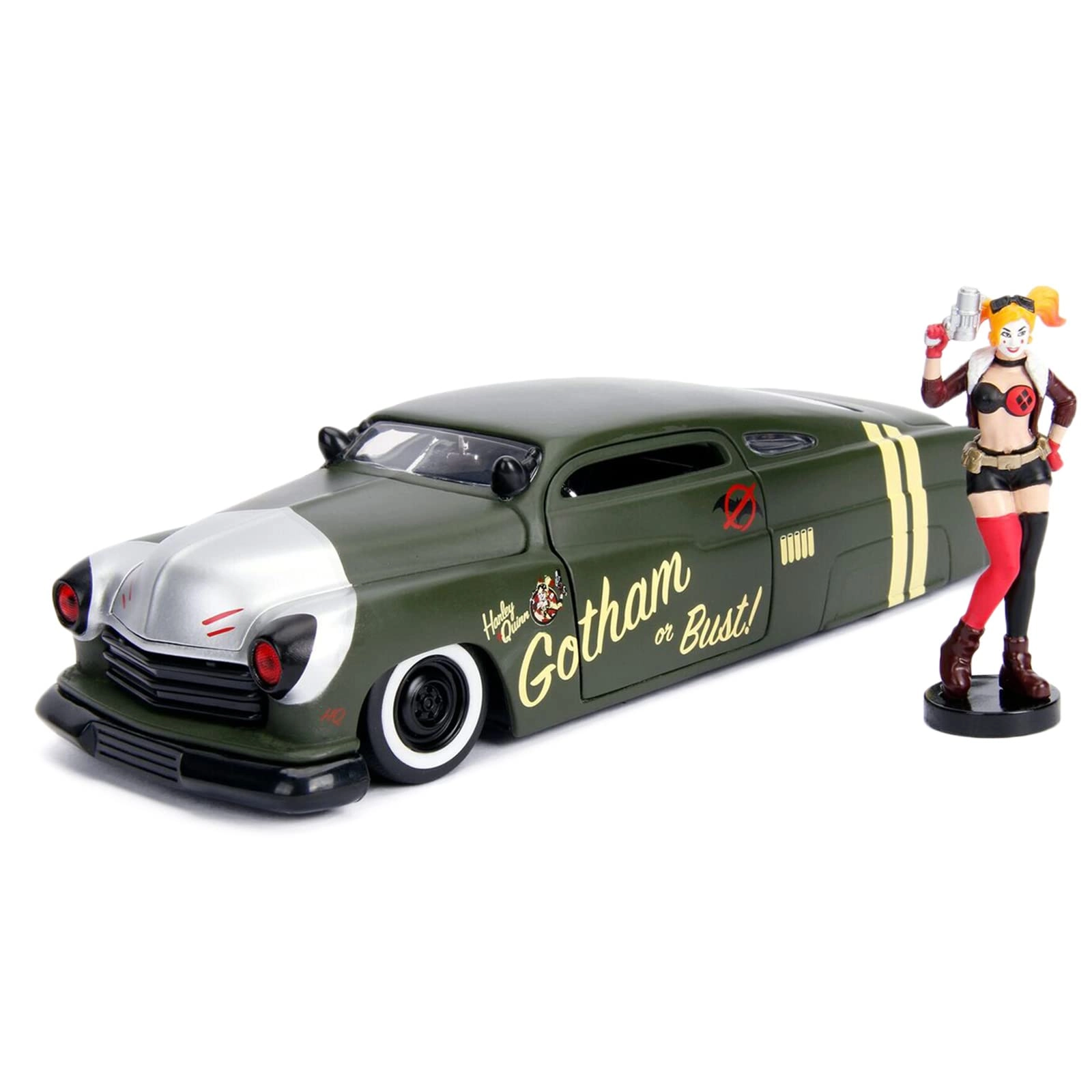 Jada Toys BOMBSHELLS - '51 MERCURY - Harley Quinn - Harley Quinn - 1:24 Scale (7 cm) (30456)