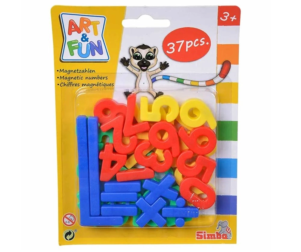 Simba Art And Fun Magnetic Numbers And Signs - 3 years