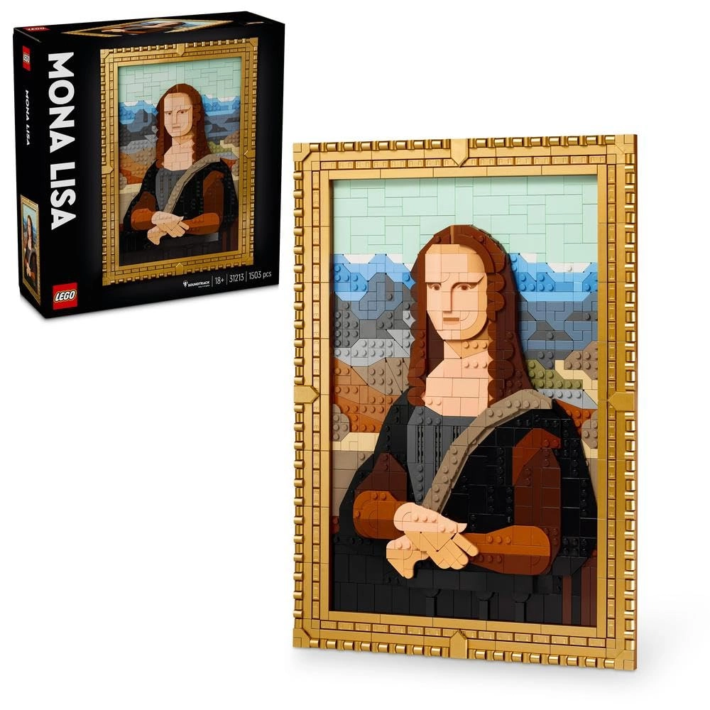 LEGO Art Mona Lisa (31213) - Wall Model Kit for Adults