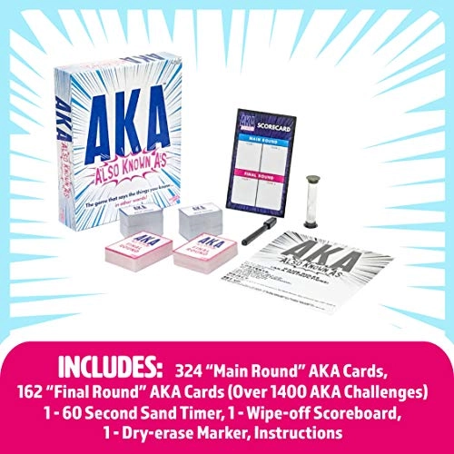 AKA (Also Known As) - Wordplay Game