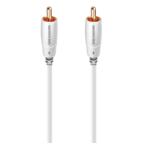 AudioQuest Greyhound Subwoofer RCA Cable - 3m