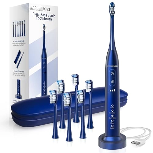 Electric Toothbrush - 5 Modes 3 Intensities Pressure Sensor