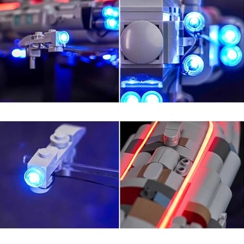 LED Light kit - Polyethylene (PE) for LEGO Star Cruiser 75405