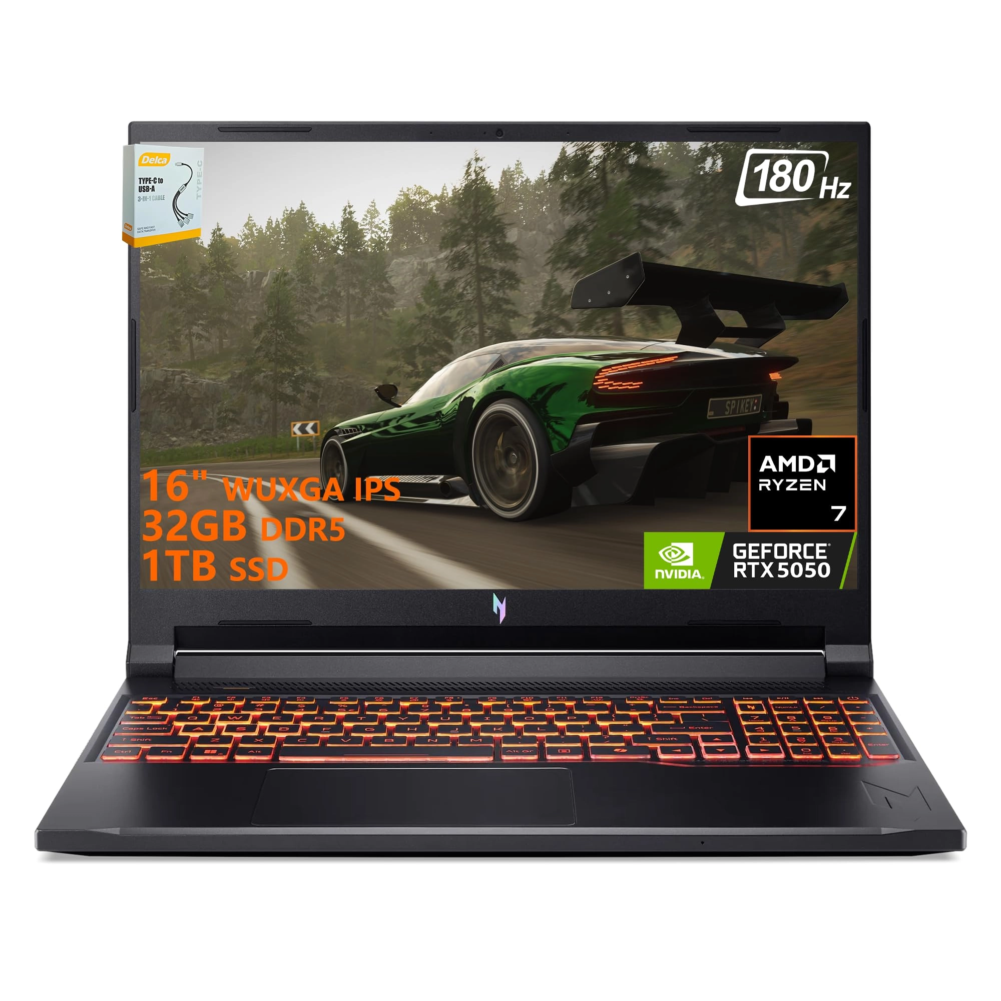 Acer Nitro V 16S AI ANV16S - 16'' Ryzen 7 32GB DDR5 1TB SSD