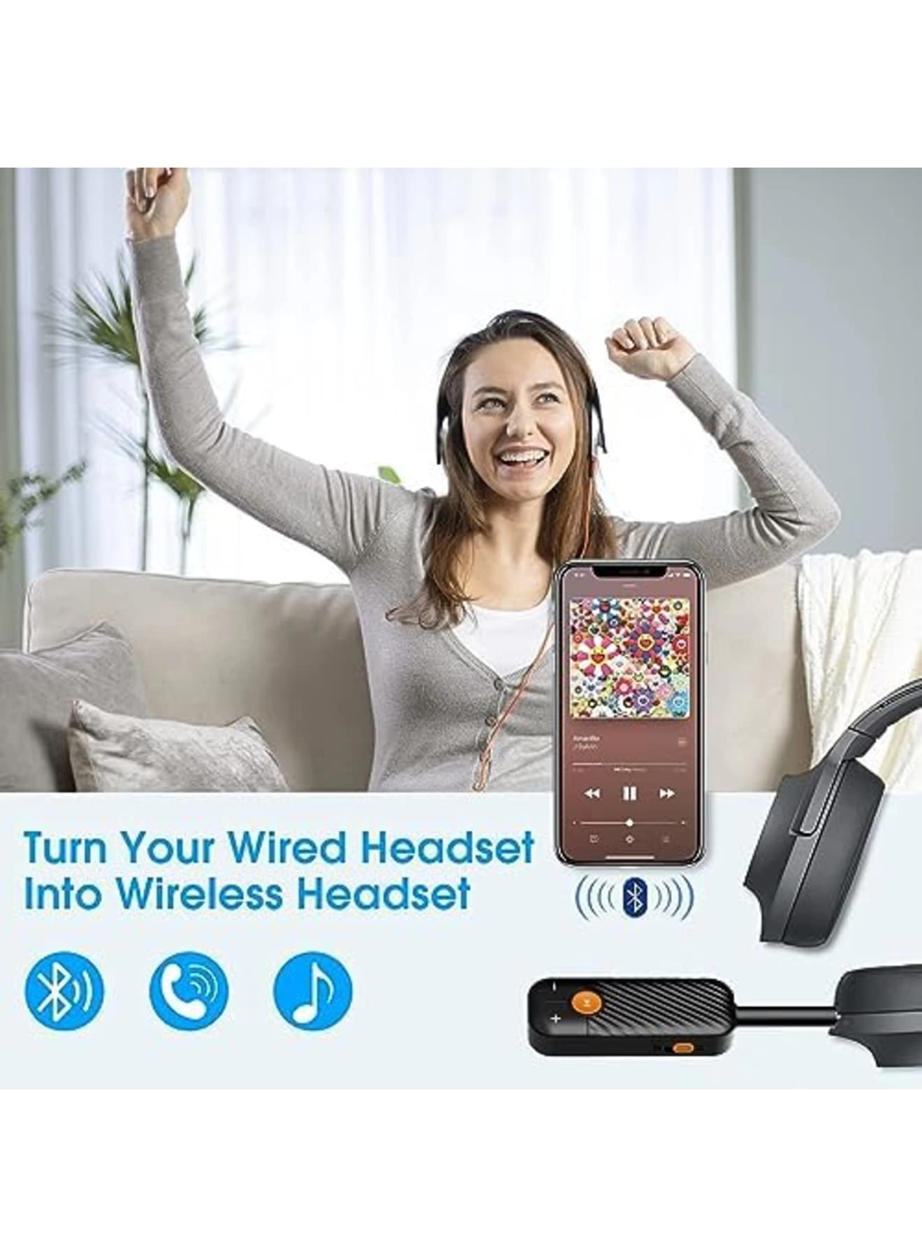 Bluetooth Adapter - Bluetooth 5.2 3.5mm