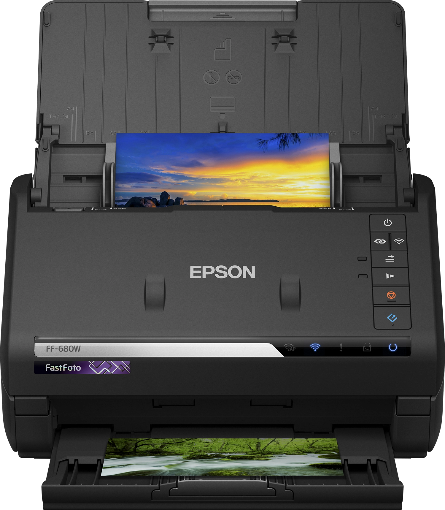 Epson FF-680W - Wireless Photo Document Scanner 600 DPI