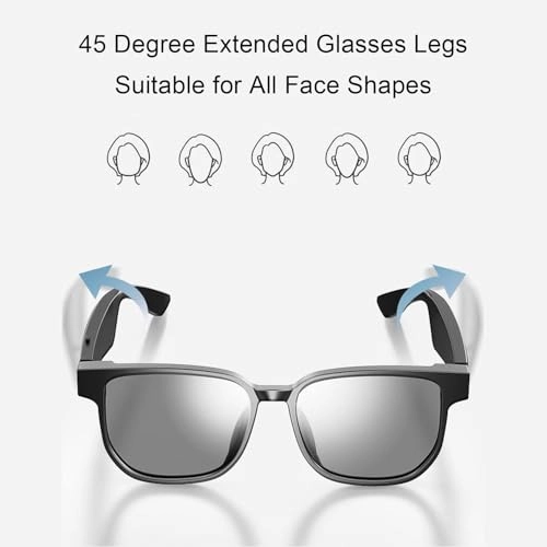 Smart Glasses - Bluetooth 5.2 Dual Speaker AAC
