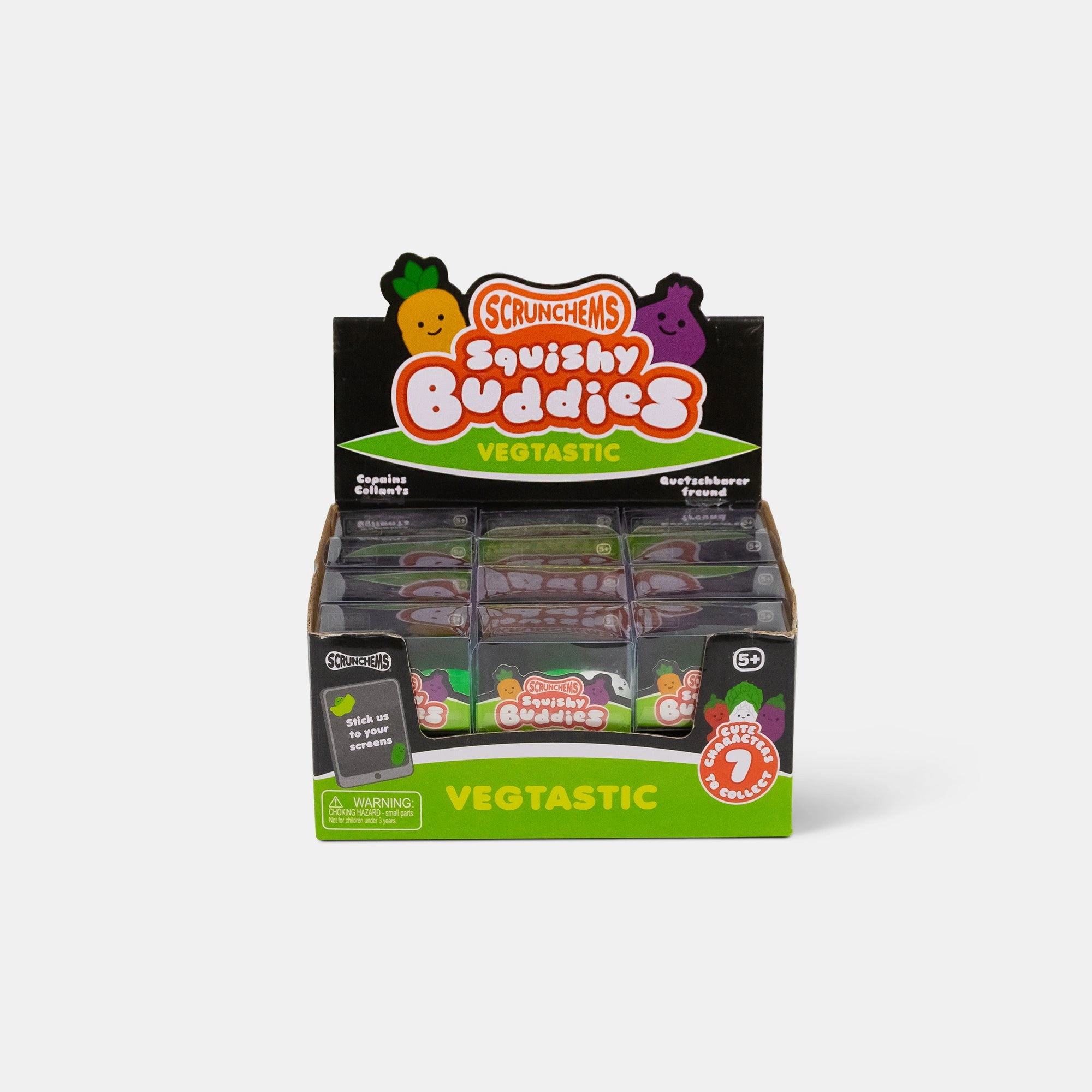 BORDERS Scrunchems Vegtastic Assortment 4 cm Squishy