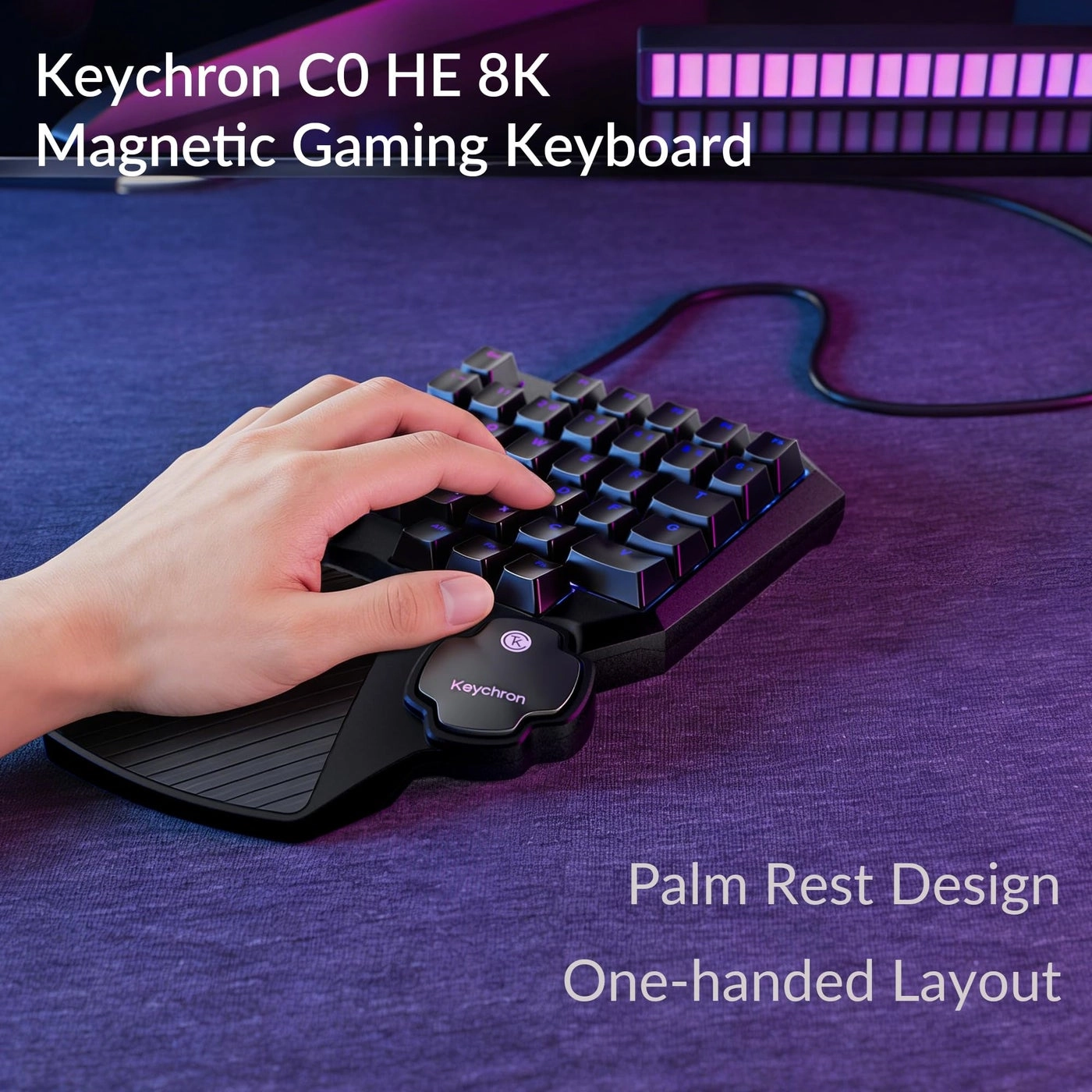 C0 HE - Wired One-Handed Gaming Keypad