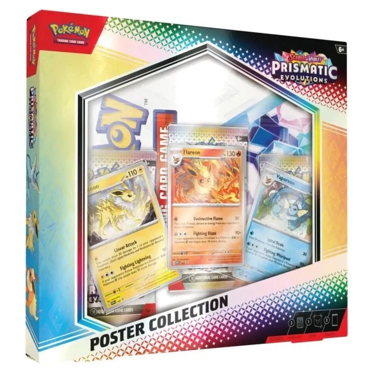 Pokémon Scarlet & Violet Prismatic Evolution Poster Collection