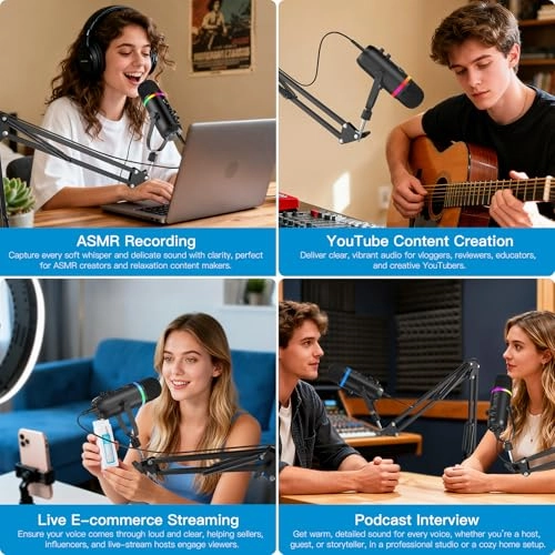 K66 USB Microphone Bundle