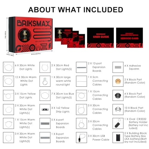 Led Lighting Kit for LEGO-76417 Gringotts Wizarding Bank - Compatible with Lego Harry Potter Building Set