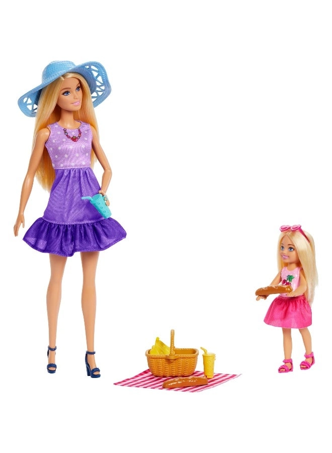 Malibu x Chelsea Club Picnic Playset - 9 picnic-themed accessories Ages 3+