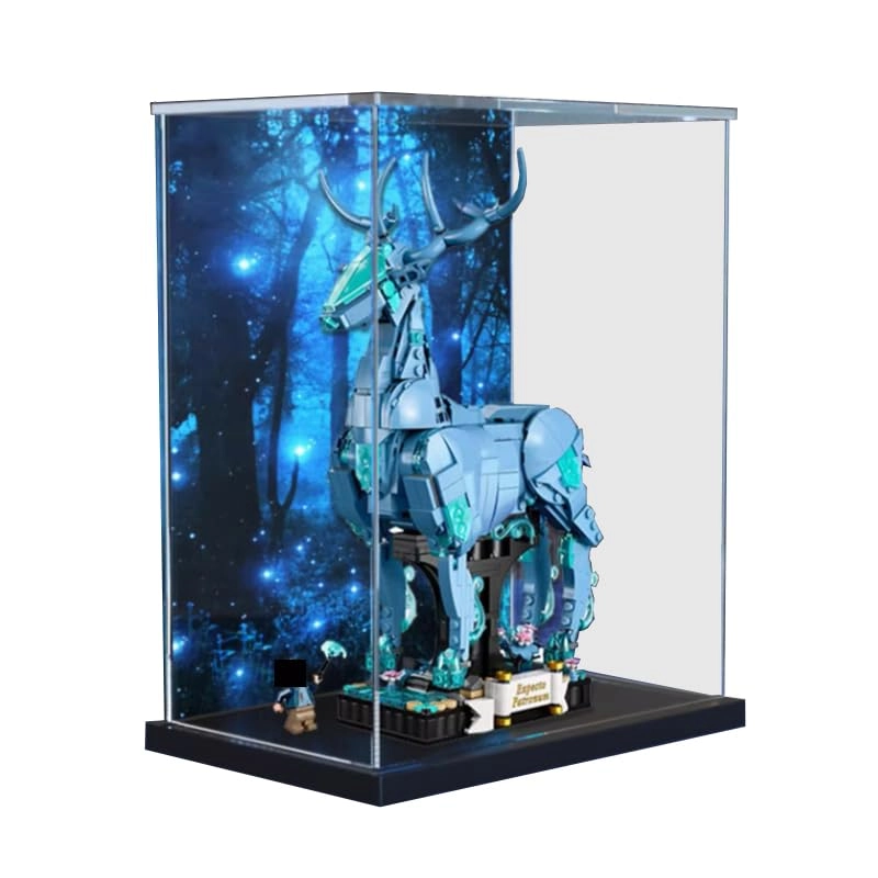 HCAEIOFJ Display Case for 76414 - Expecto Patronum
