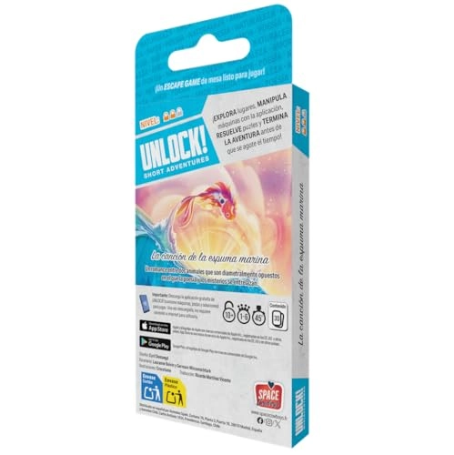 Unlock! Mini: The Song of the Sea Foam - Card Game (Spanish)