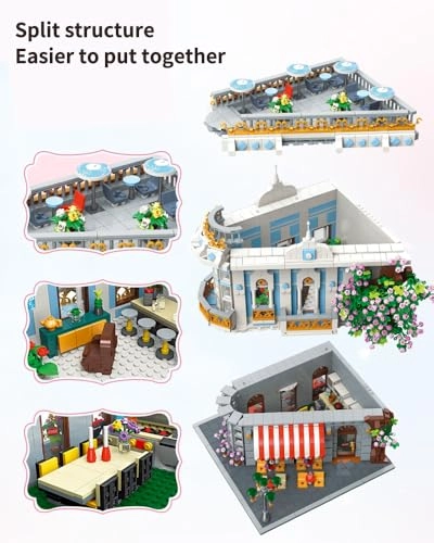 Romantic Sakura Restaurant - 3725 pcs Architecture