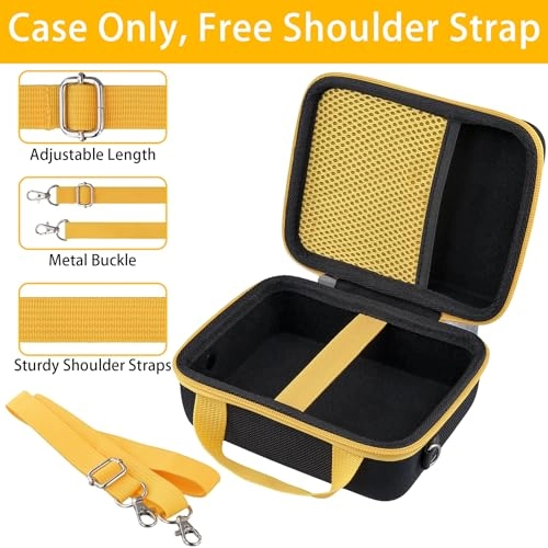 Hard Travel Case Replacement for KODAK Mini Shot 3 ERA / Mini Shot 3 Retro 4PASS 2-in-1 Instant Camera and Photo Printer - 16.99 x 13.39 x 8.69 cm KODAK Mini Shot 3 Retro 4PASS 2-in-1