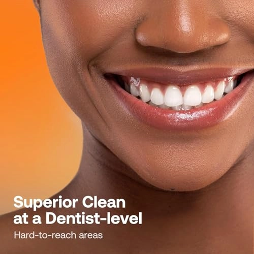 R1 - Rotating Electric Toothbrush 8 Brush Heads Pink