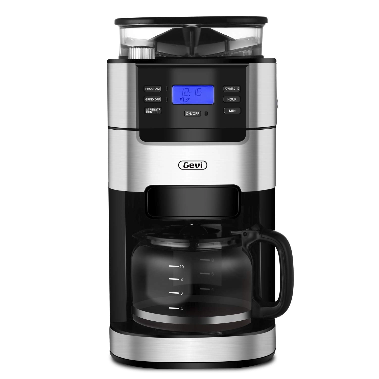 GZDUTS VSDCBAJEB - 10-Cup Grind and Brew