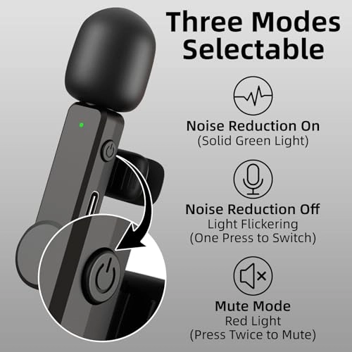 K2 Wireless+Lightning+USB Microphone