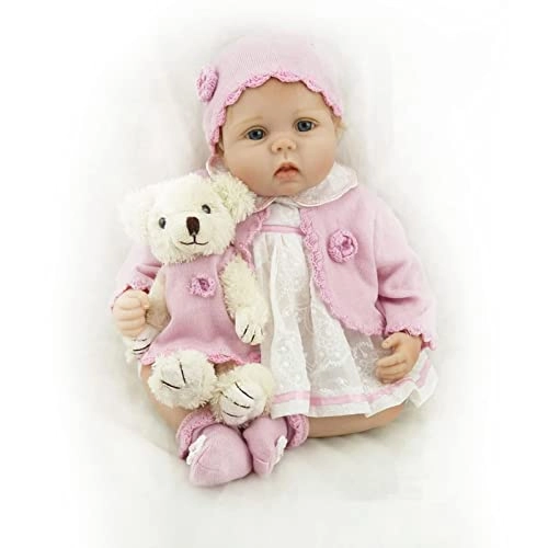 Reborn Baby Doll - 22 Inches / 55 cm Silicone Ages 3+